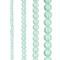 12 Pack: Matte Green Glass Round Beads, 4mm by Bead Landing®